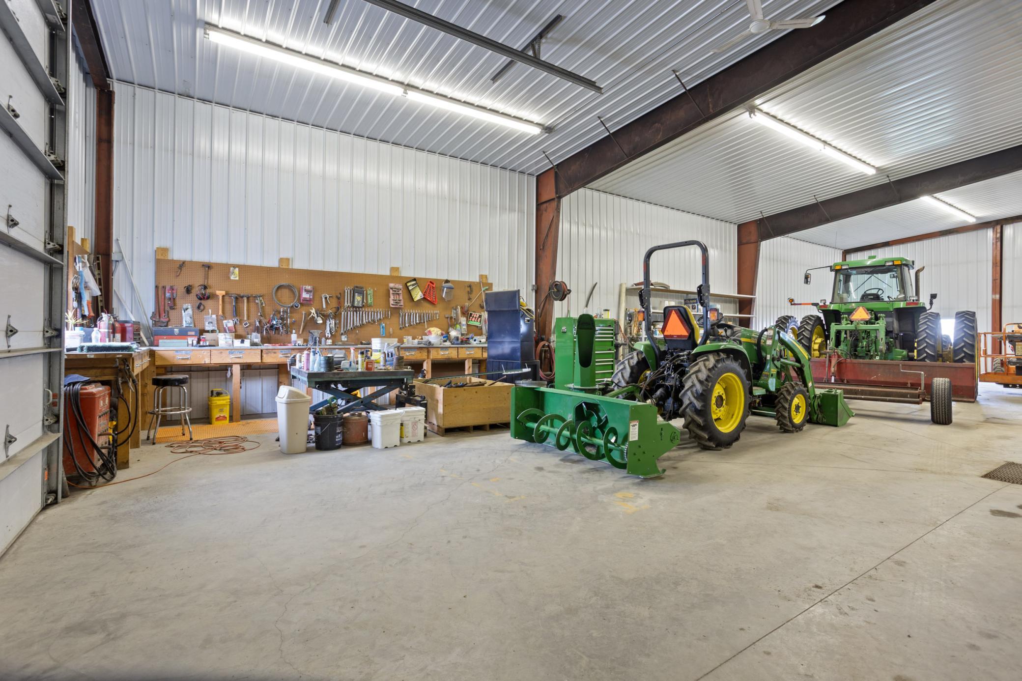 Interior of Heated Shop