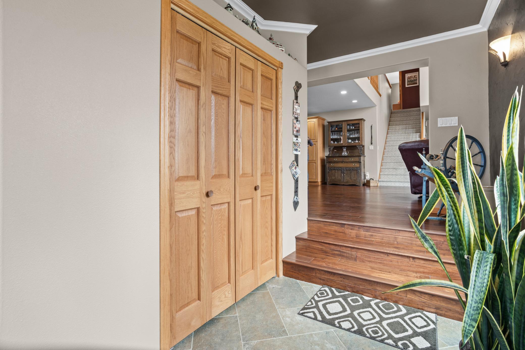 Foyer Into Kitchen