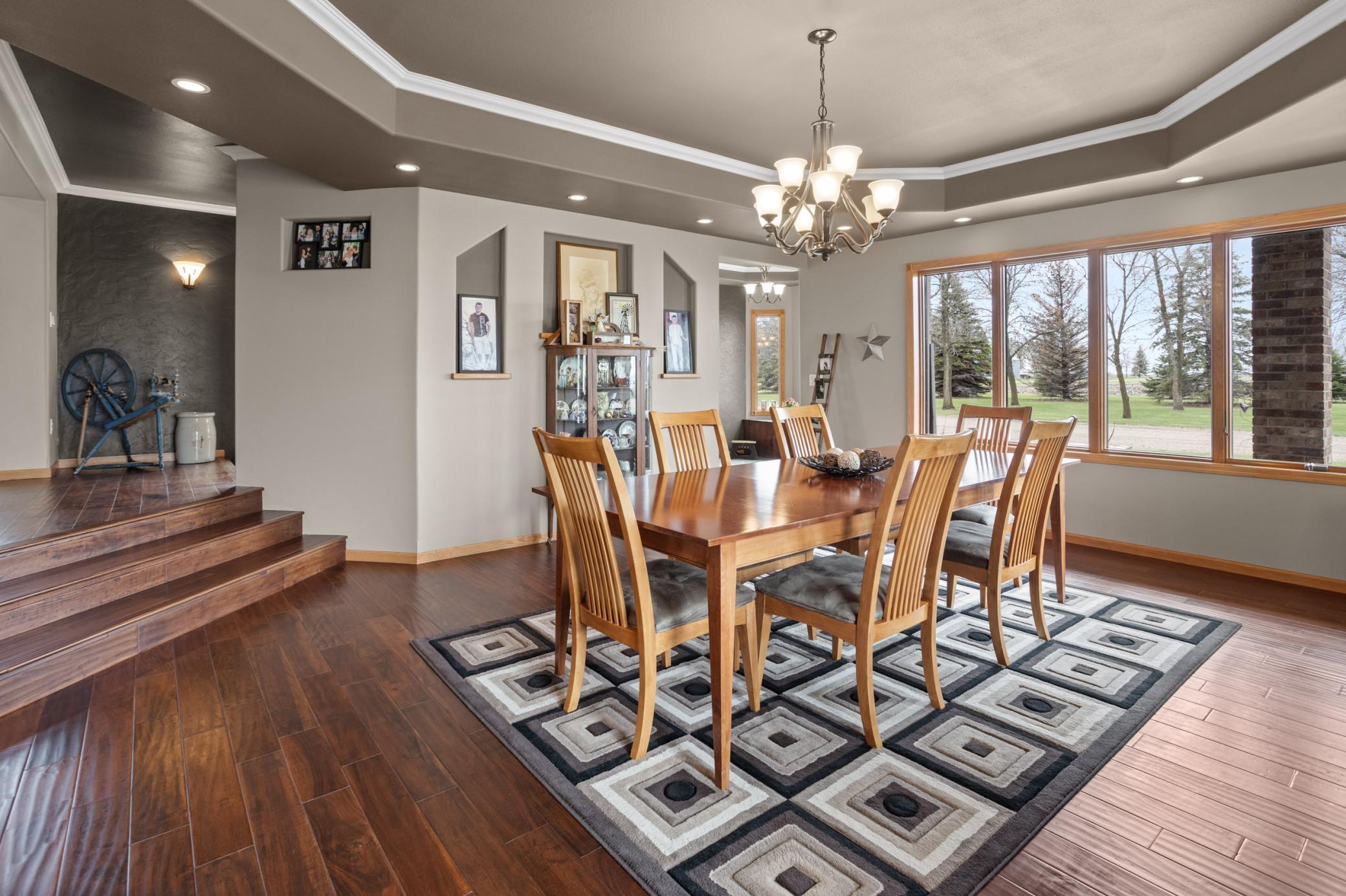 Dining Area with In Floor Heat