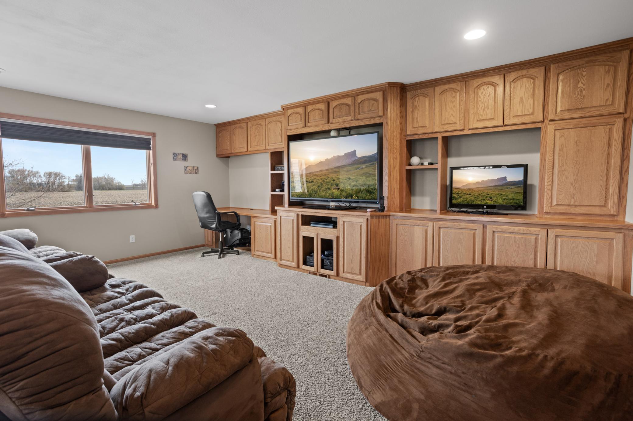 Built in Media Center with Surround Sound