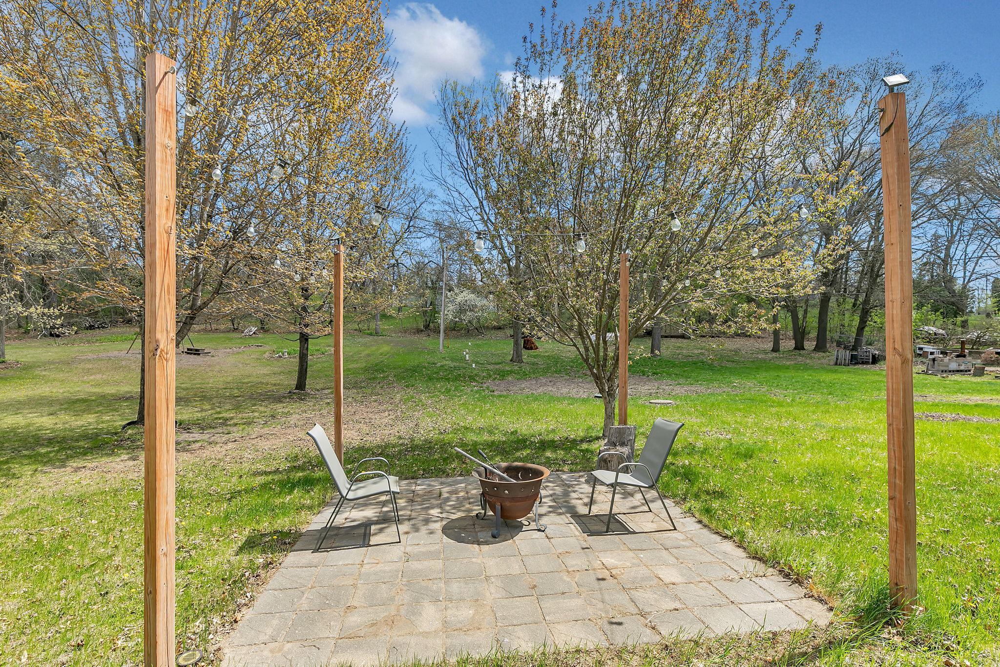 Firepit area