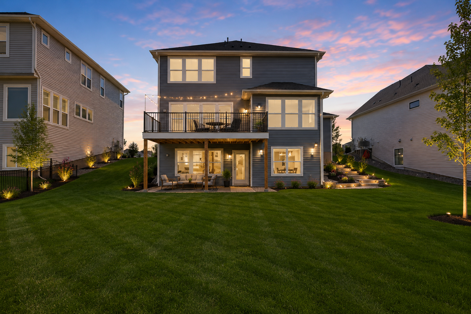 Expansive backyard with endless possibilities for outdoor living and recreation-VS