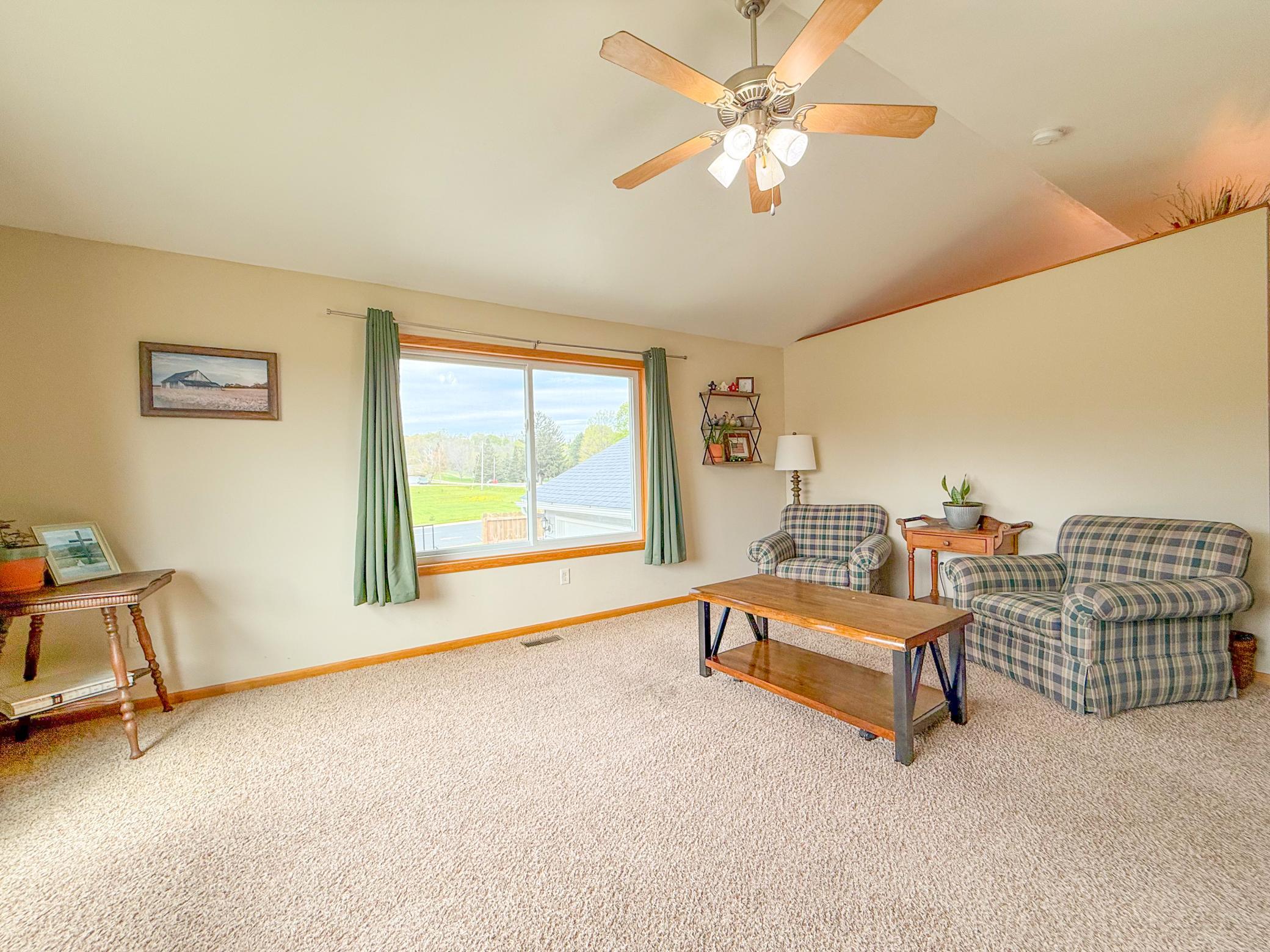 Upper level living room