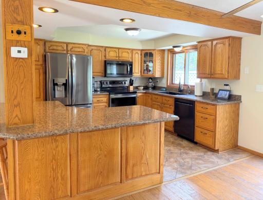 Spacious kitchen