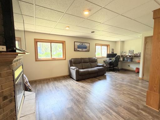 Downstairs family room