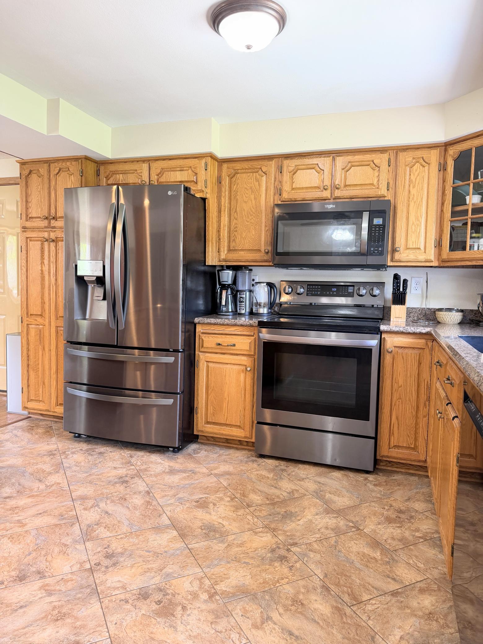 Fridge and Stove are going with owners