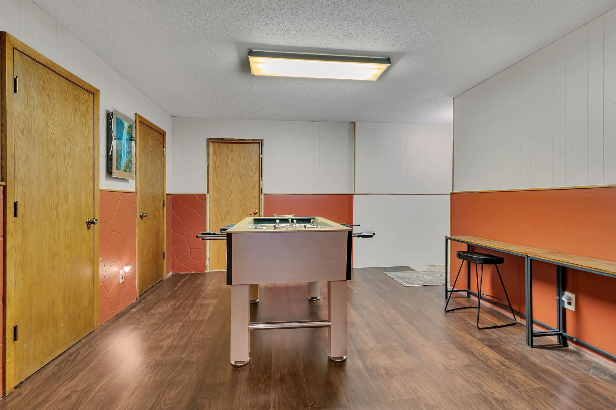 Rec Room - lower level