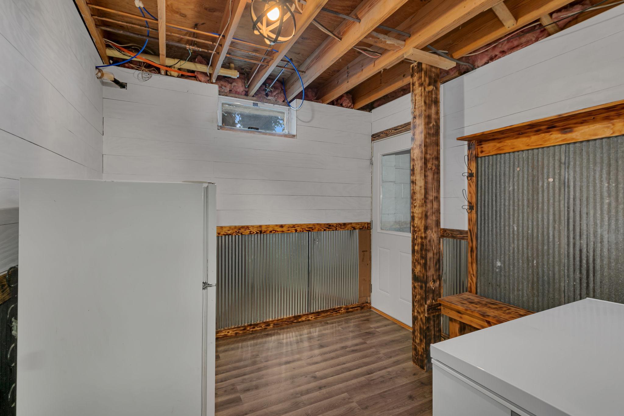 Mudroom w/Walkout - lower level