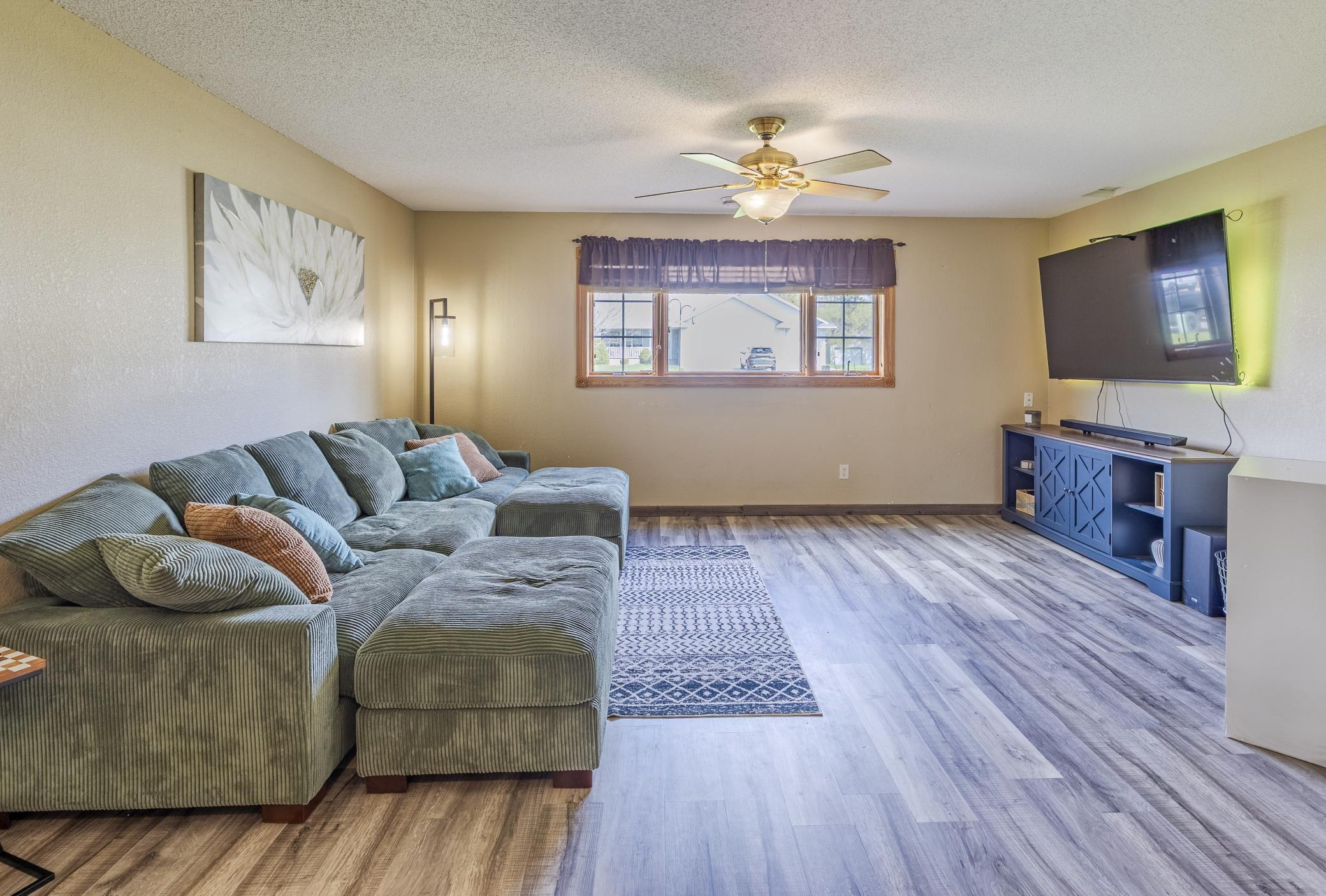 New flooring, natural light and wide open spaces