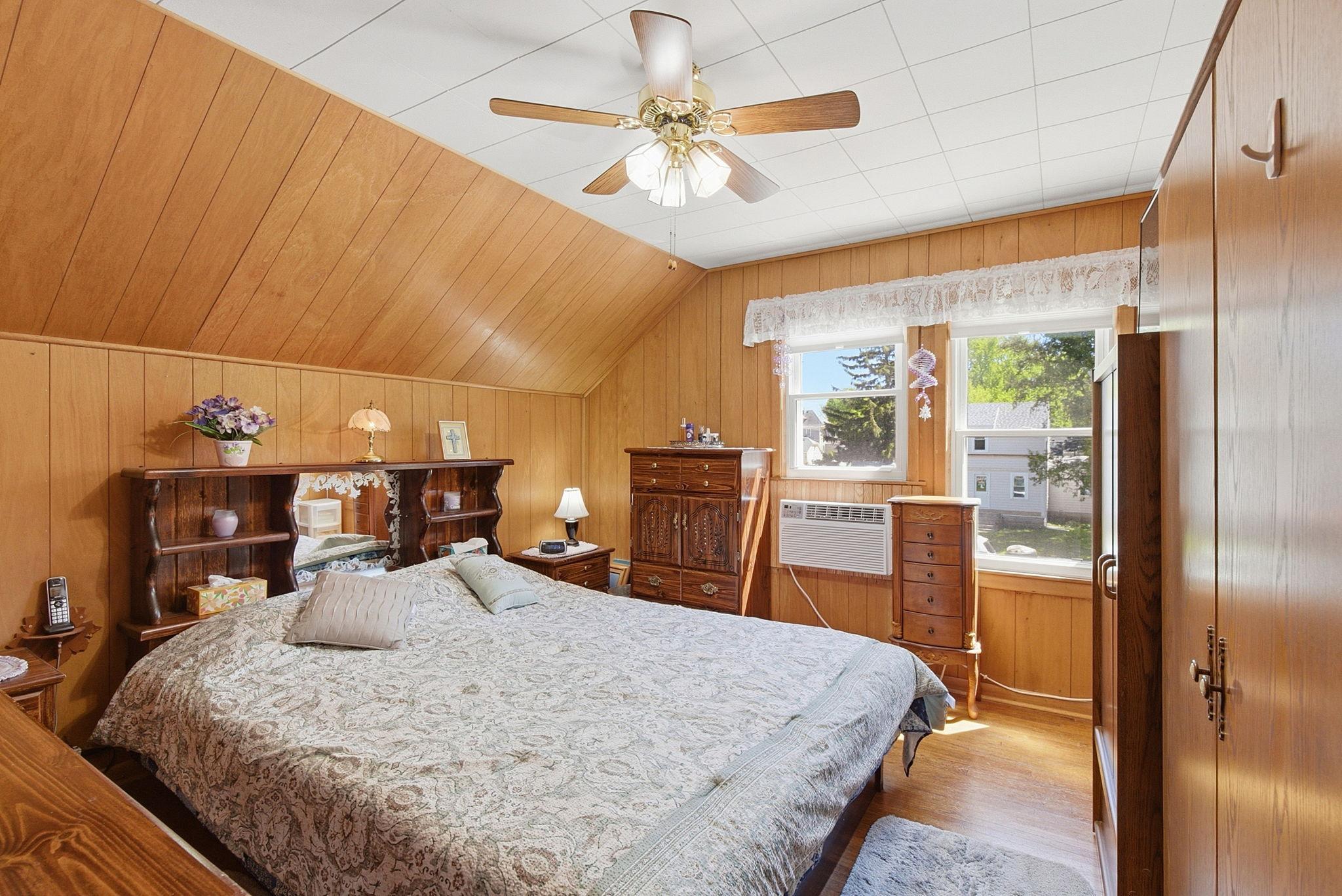 Home has central air, this room uses a window air conditioner as room just needs a duct added.