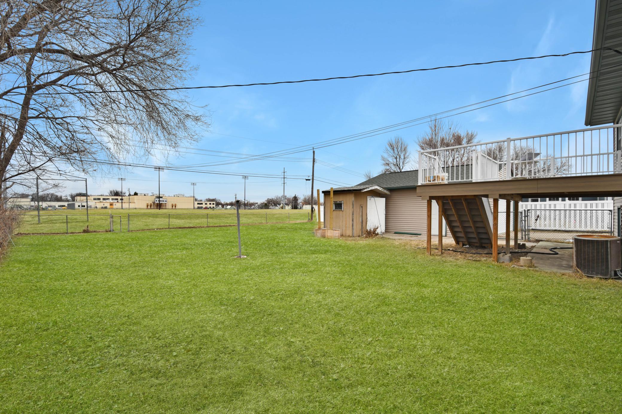Large Back Yard