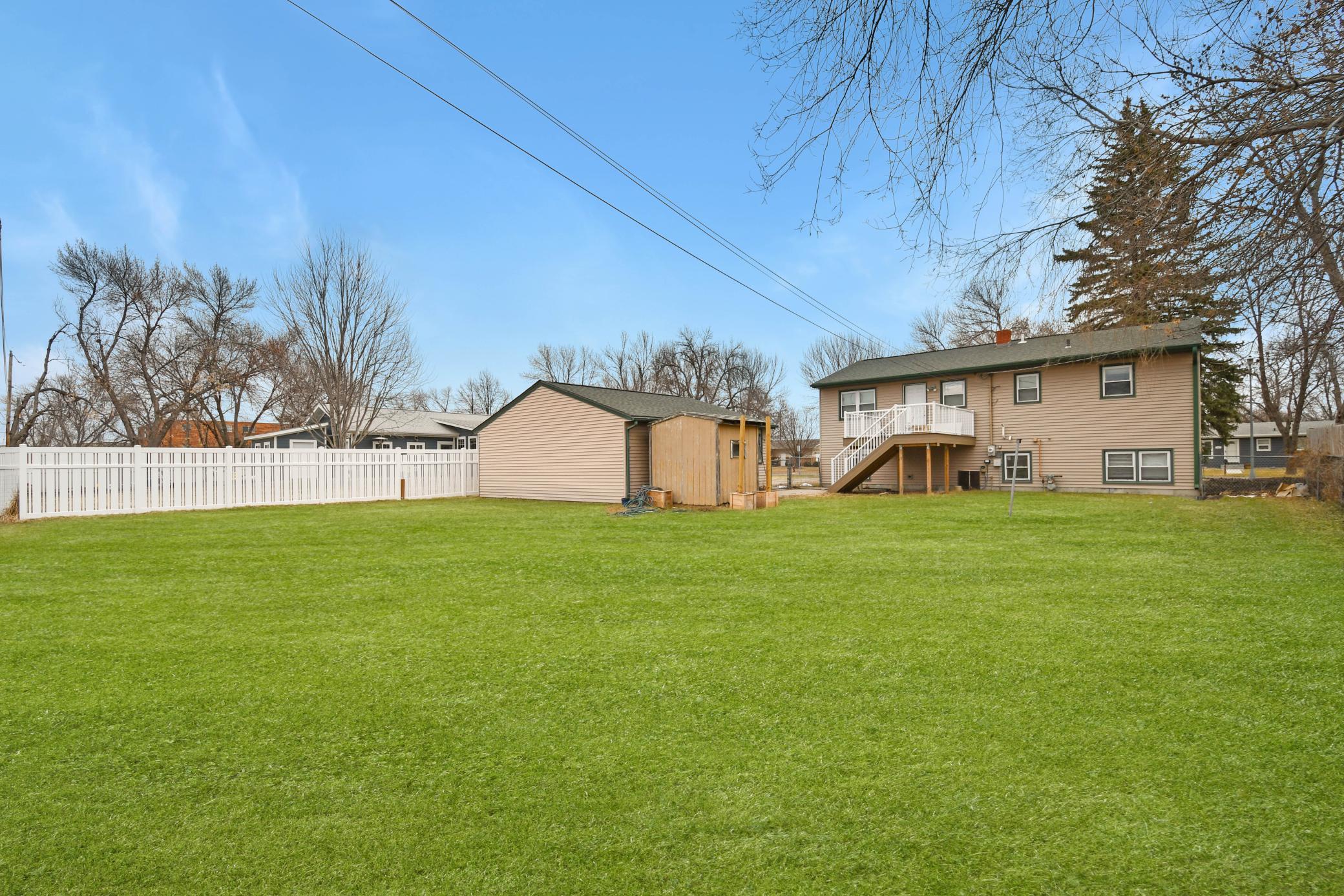 Large Back Yard