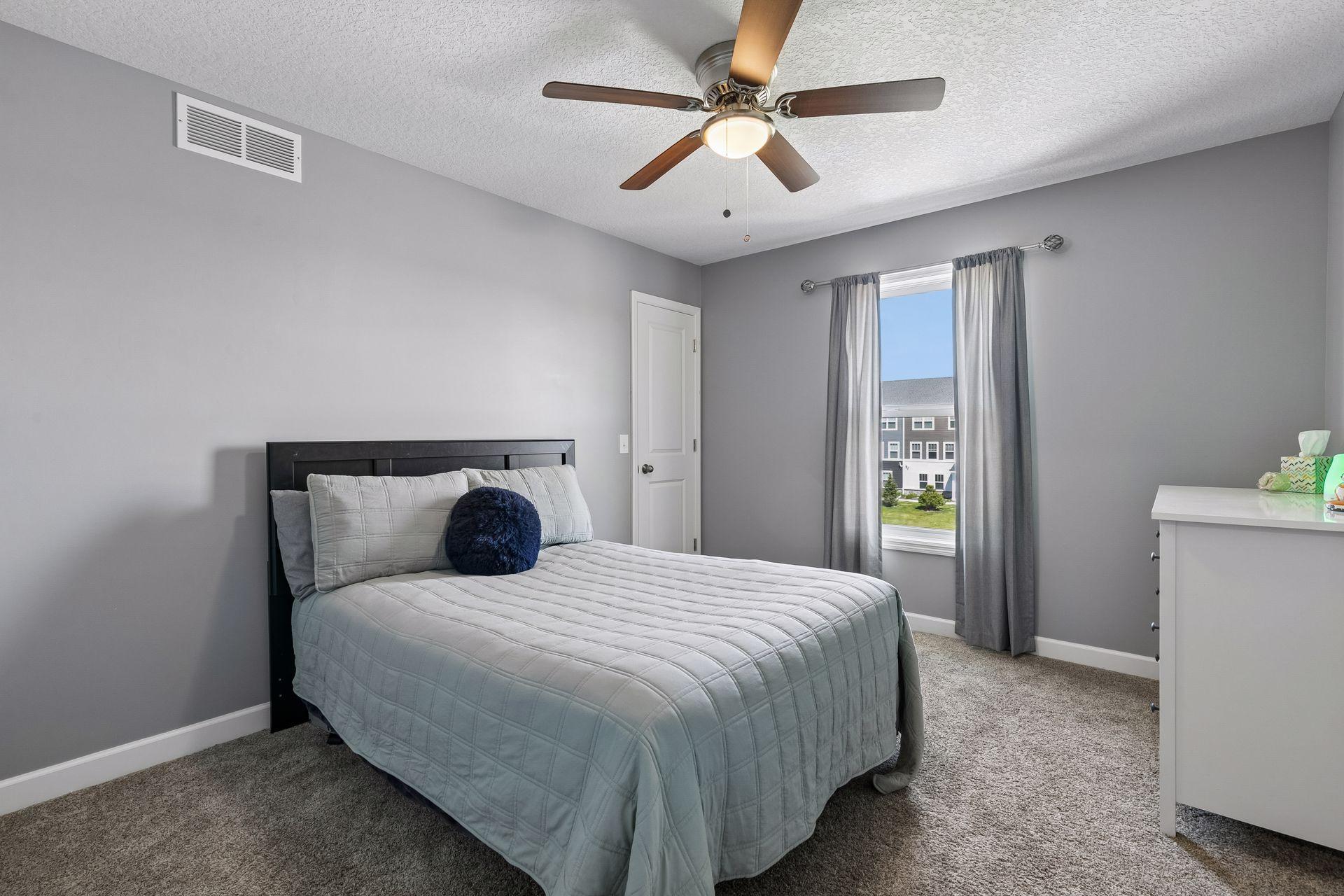 The upper level includes three additional generously sized bedrooms, besides the primary suite.