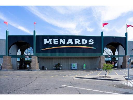 Menards is just 8 minutes away!