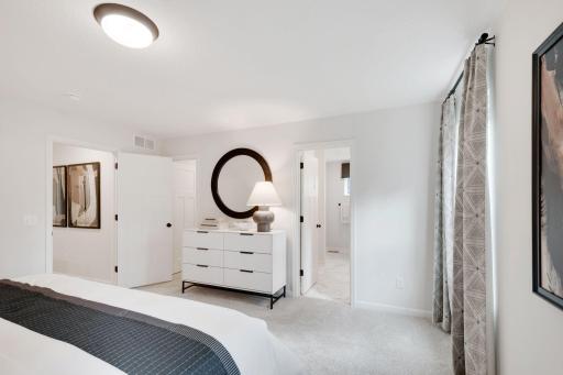 Another view of the owner's suite looking into the private bath.