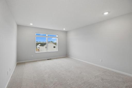Huge upstairs loft area is a perfect second hangout space!