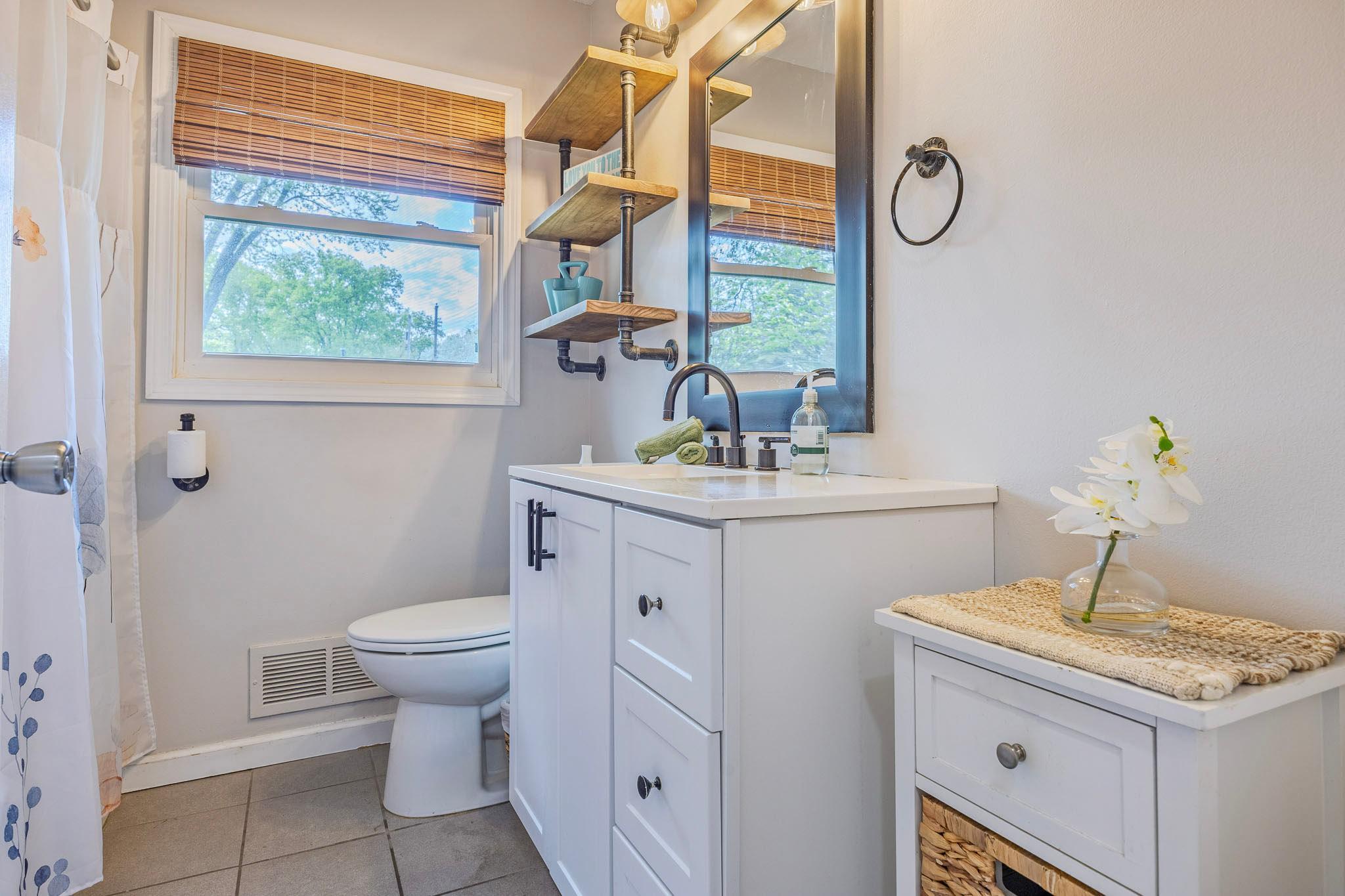 Main Floor updated Full Bathroom!