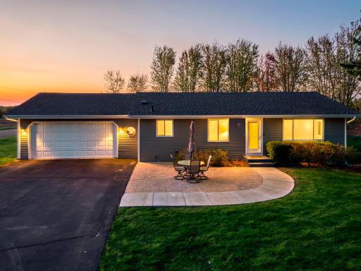 You have lake views from your kitchen, informal dining room and living room windows. New front door and storm door in 2025. The front door is energy efficient with UV panes of glass. Virtually staged sunrise.