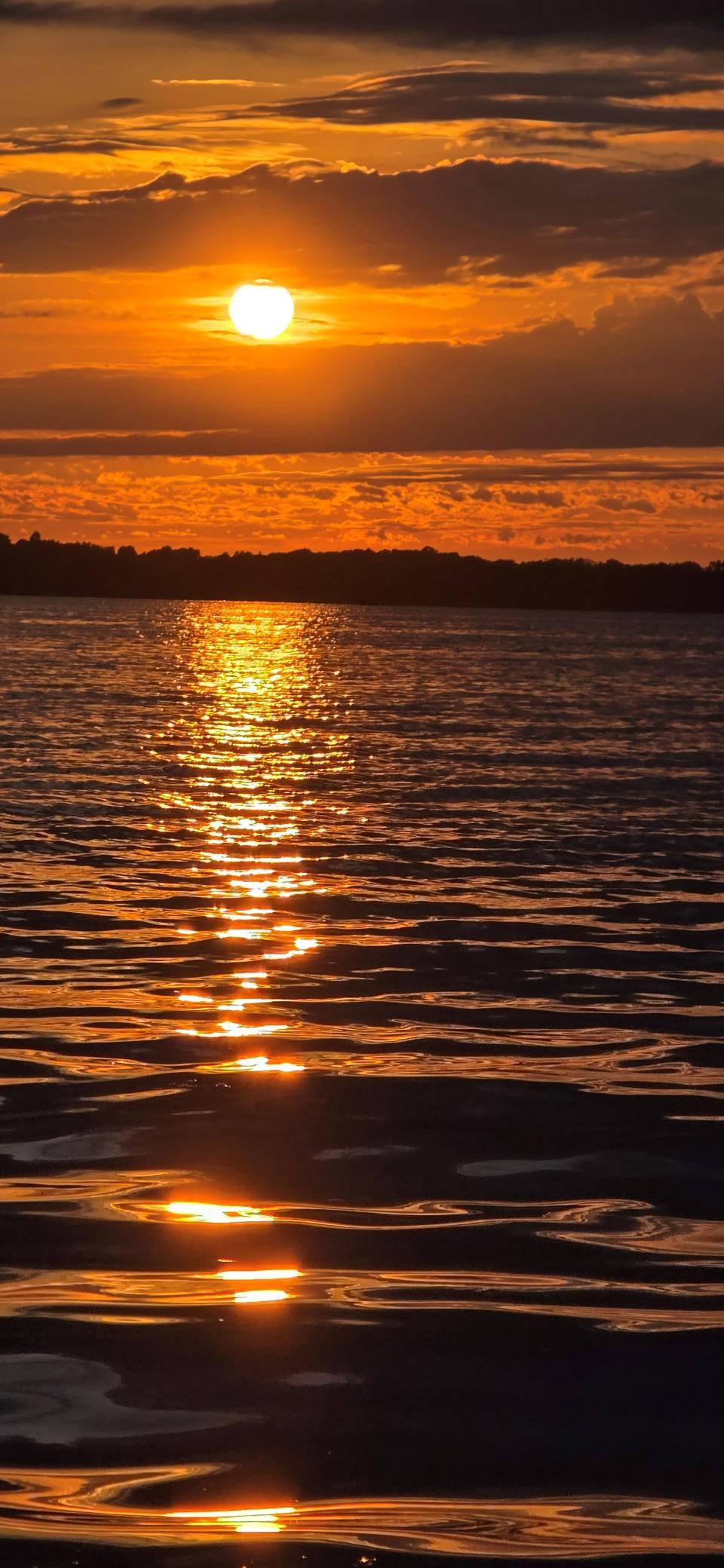 The sunset pictures are just a small sampling of the many sunset photos the sellers have taken over the years.