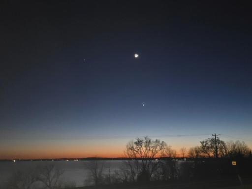 The home is just outside of Waconia so on a clear night you can see the moon and an abundance of stars. You feel like you are living in the country, but Target is just 2.6 miles away.