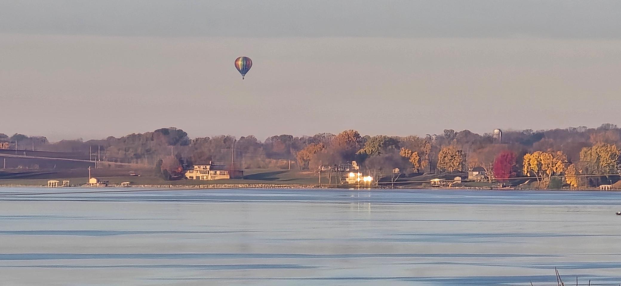 Lots of activities on the water and above it for you to see.