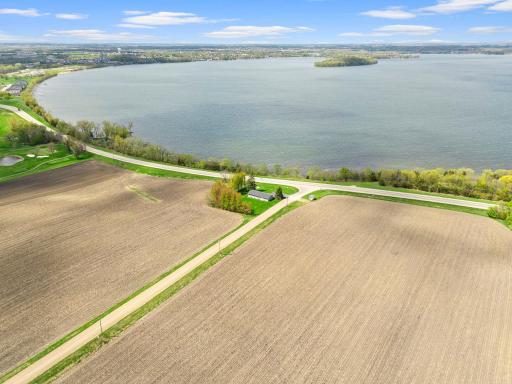 The yard is very private. Lake Waconia is the second largest lake in the 7-county metro area.