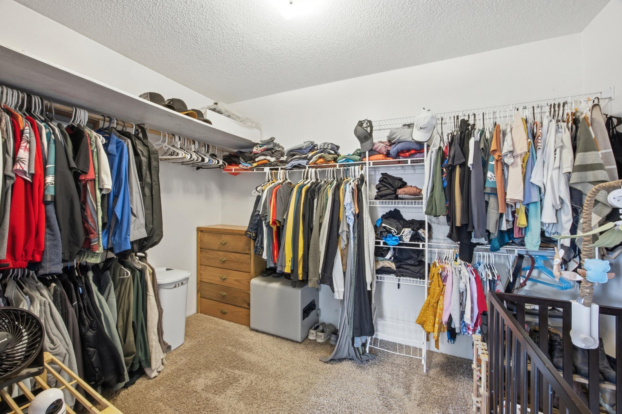 Primary Walk-in Closet
