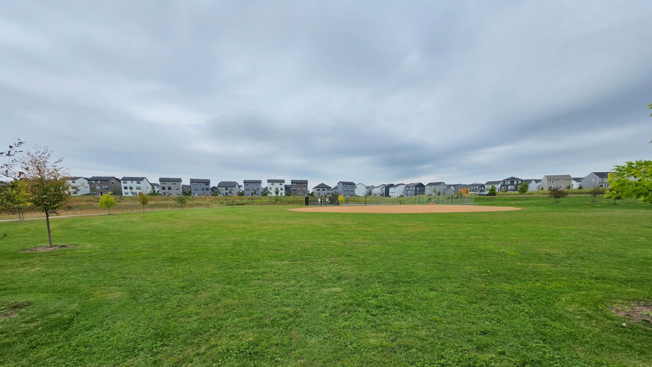 Open Baseball Field