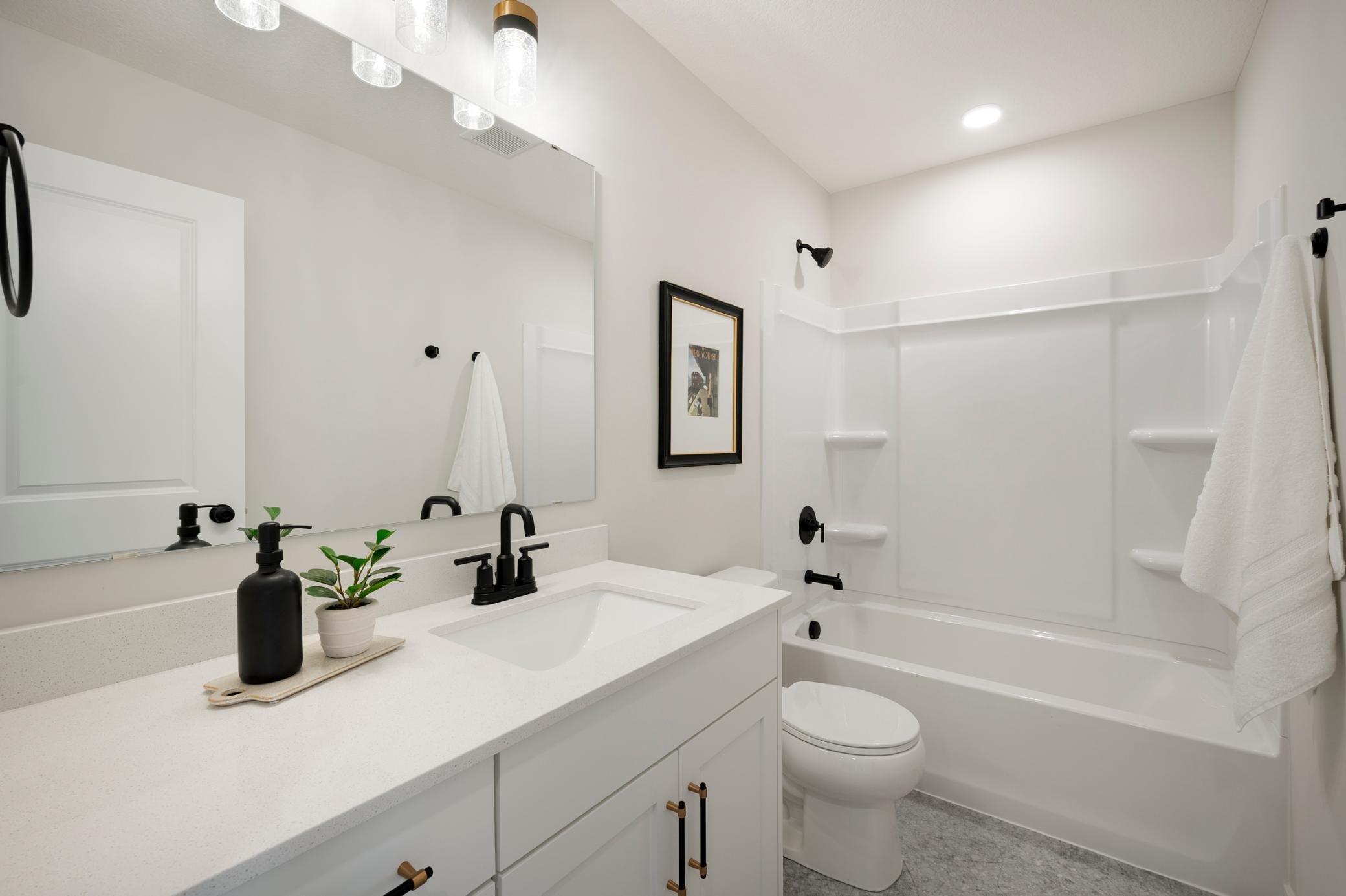Photos of a previously build Model Home.