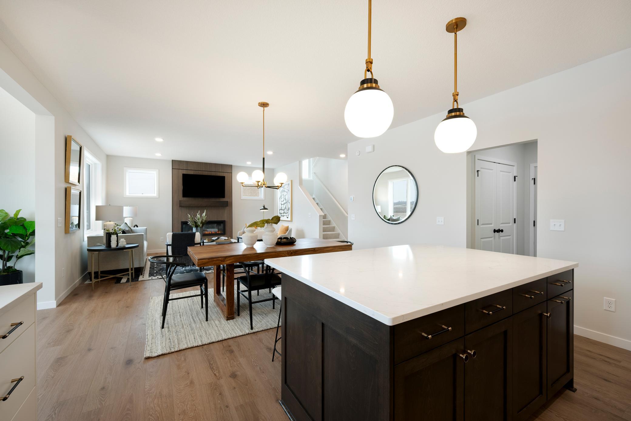 Photos of a previously build Model Home.