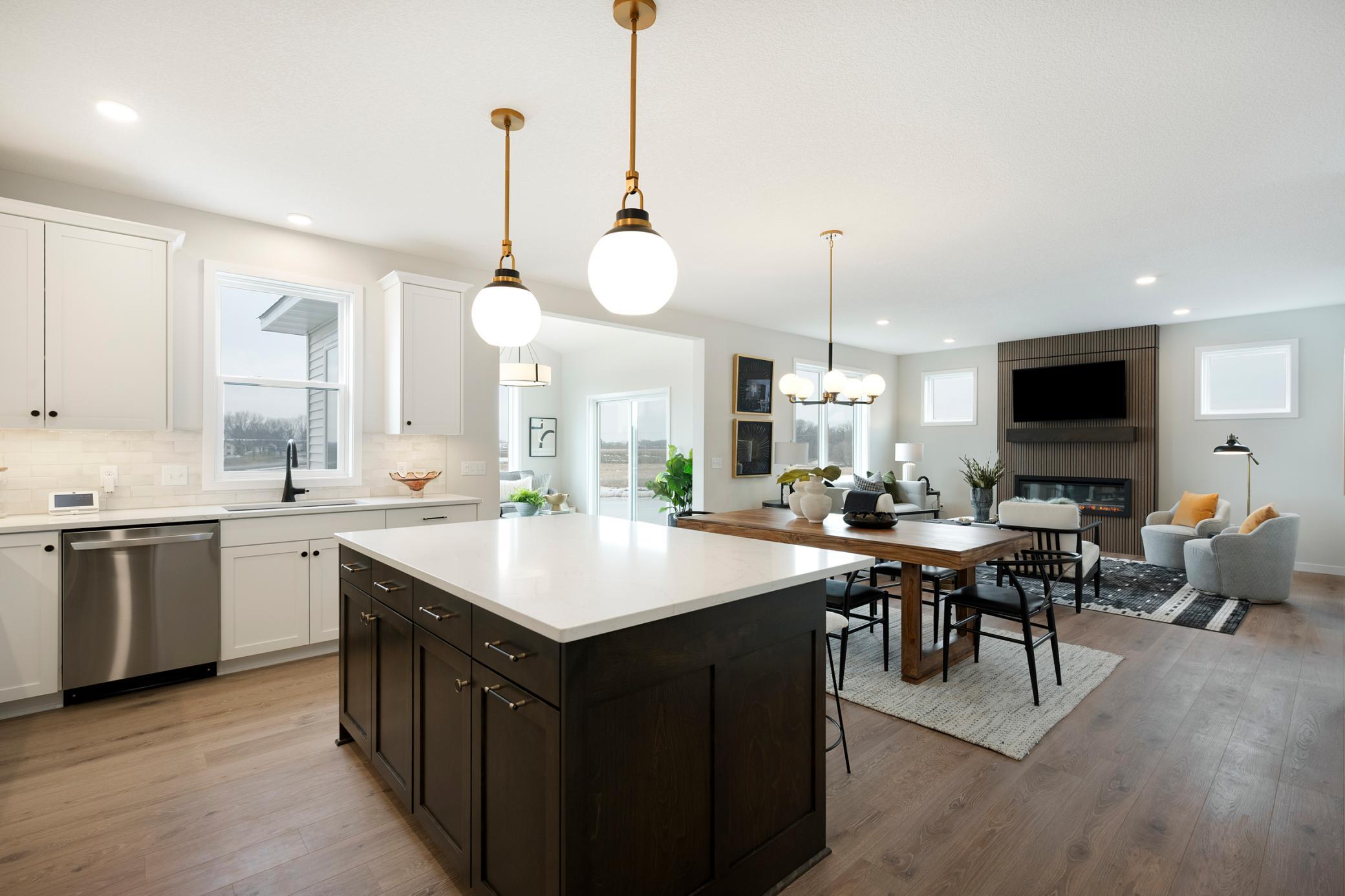 Photos of a previously build Model Home.