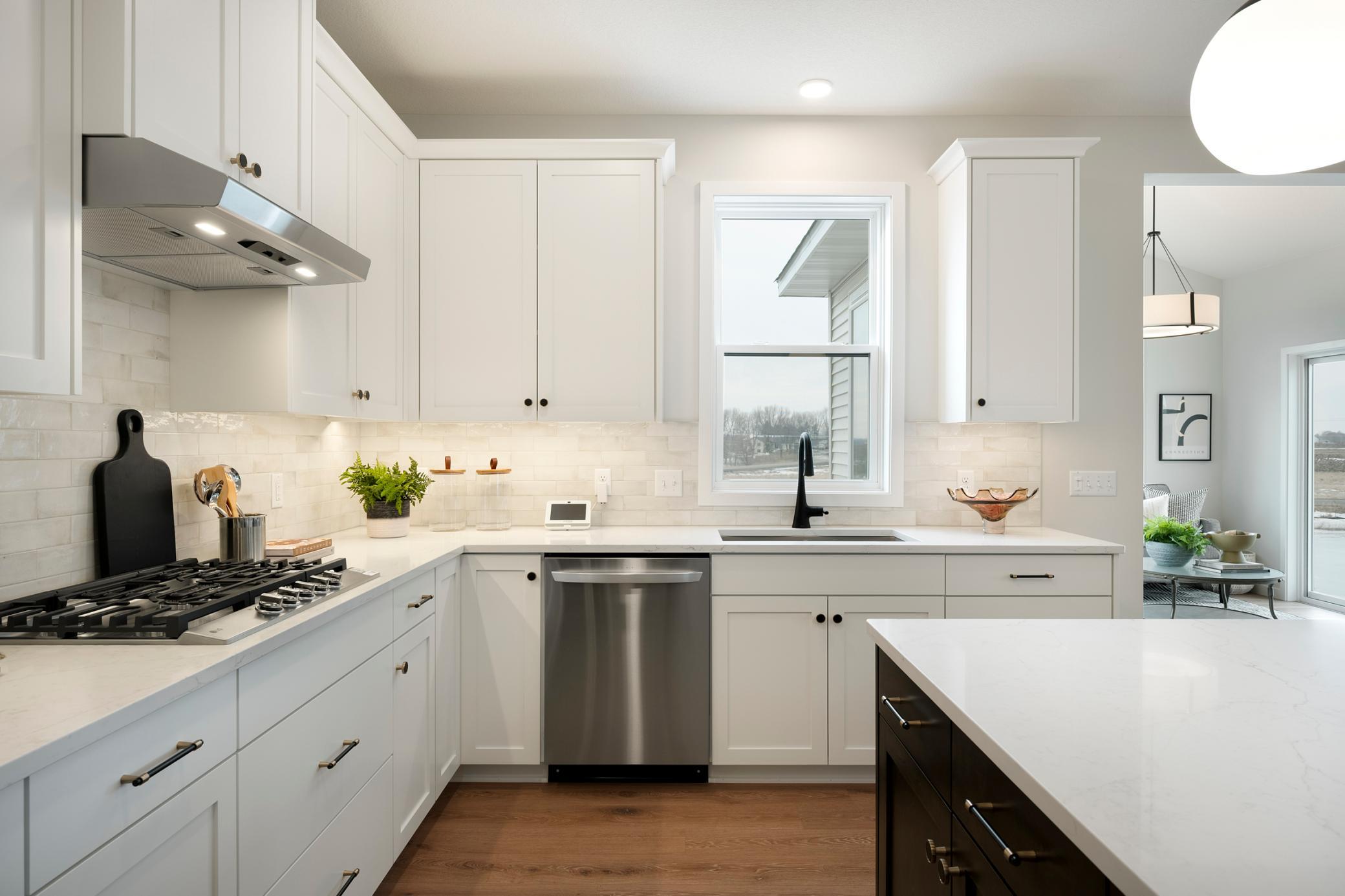 Photos of a previously build Model Home.