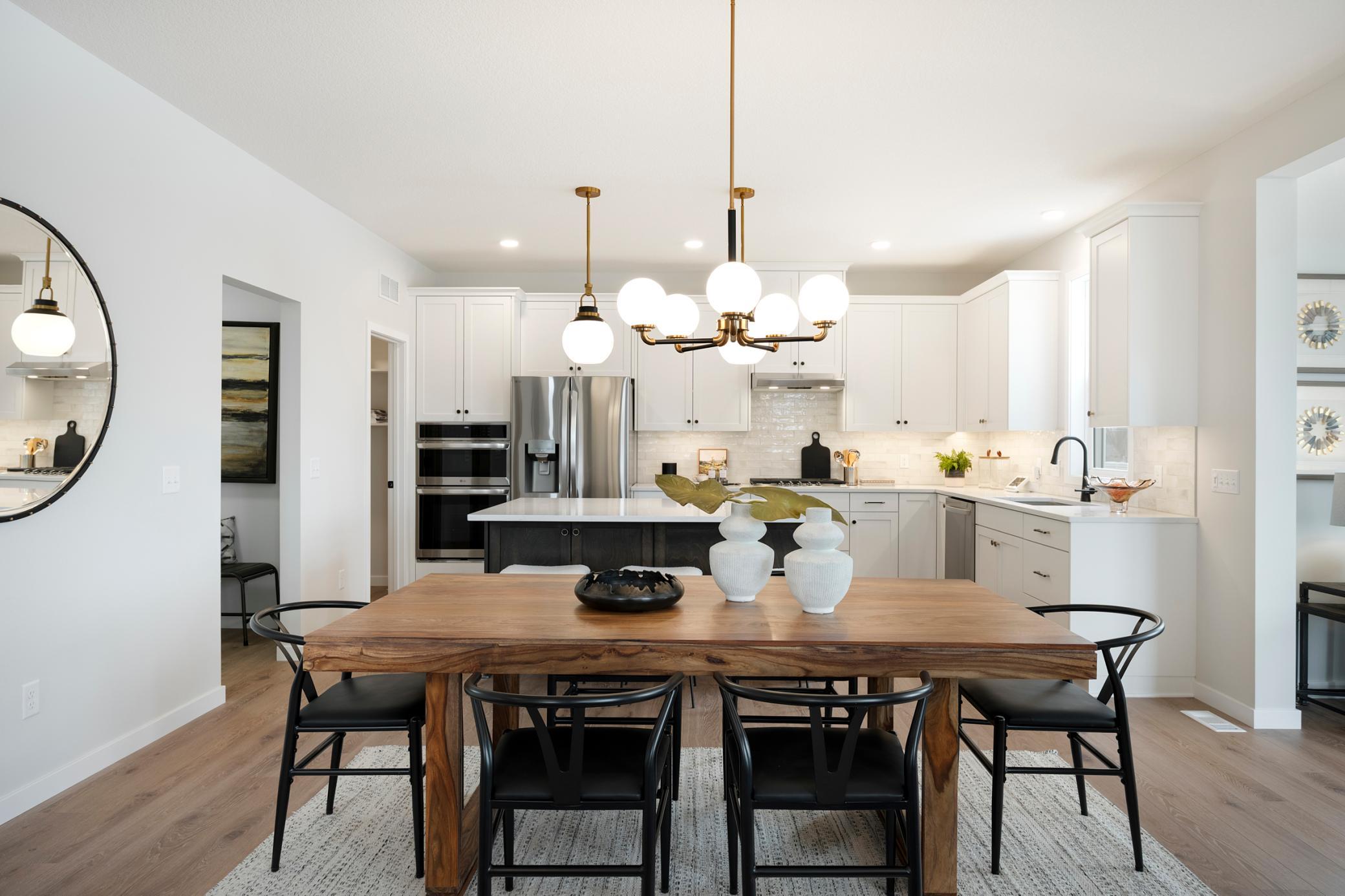 Photos of a previously build Model Home.
