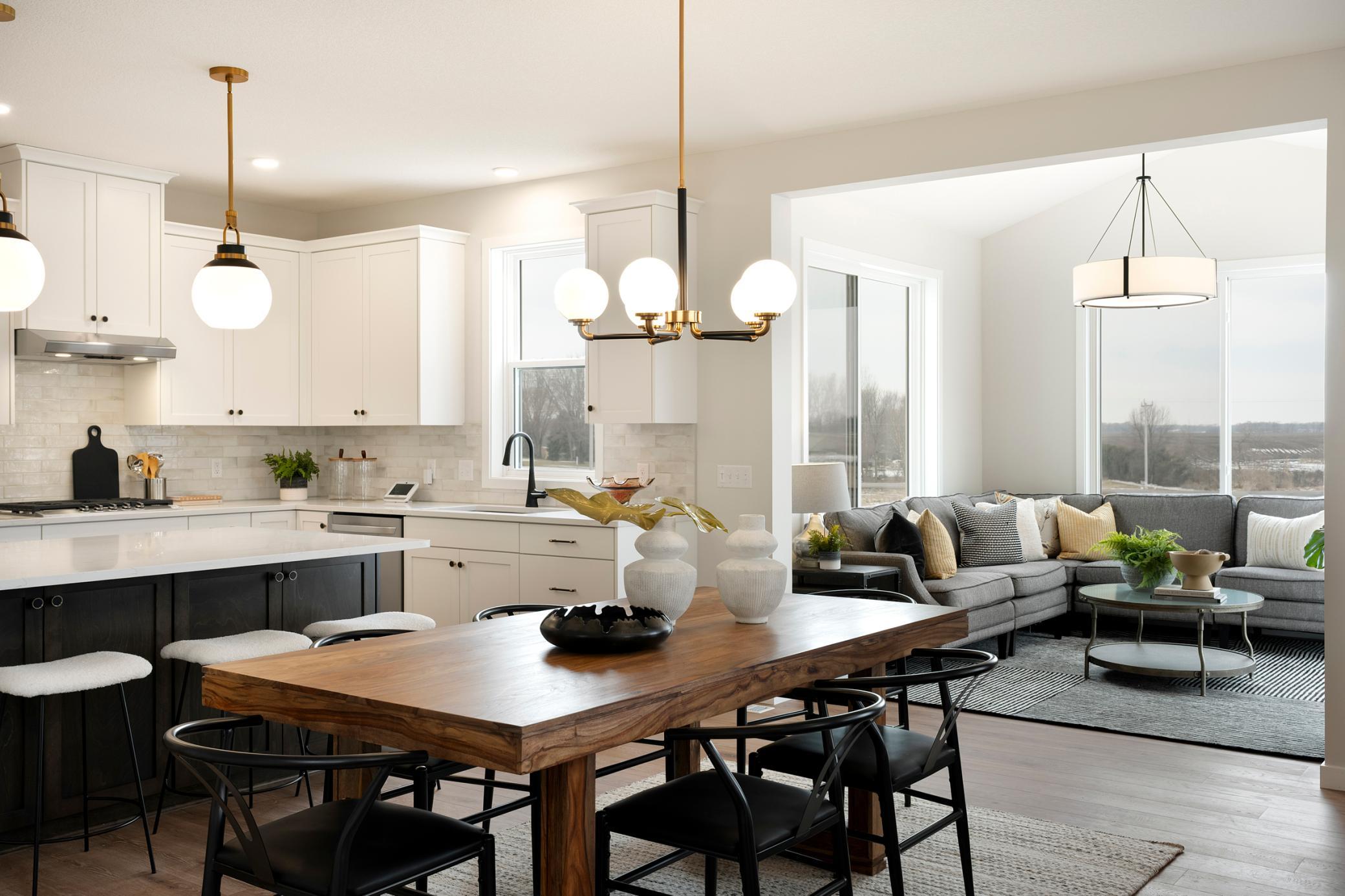 Photos of a previously build Model Home.