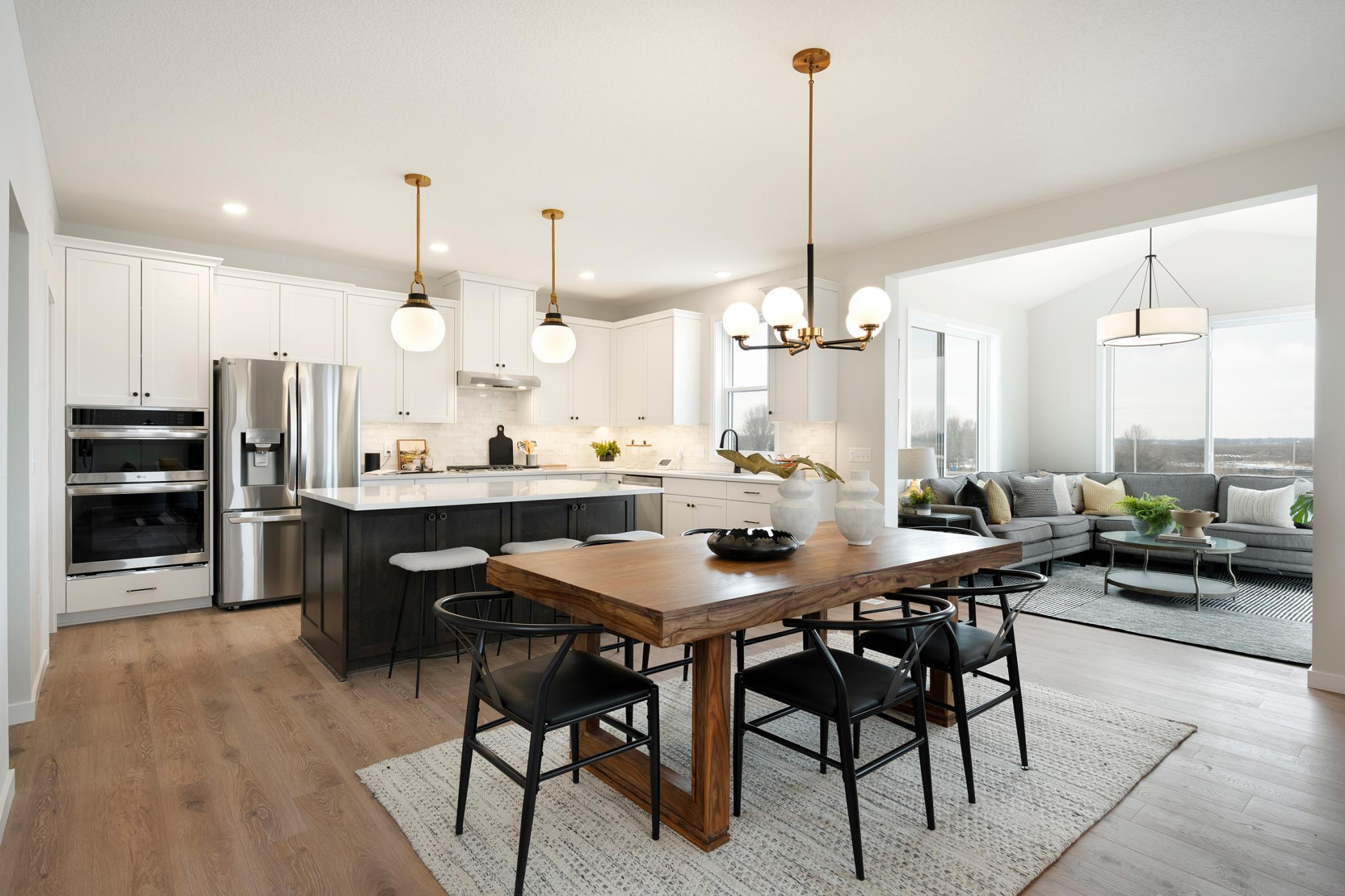 Photos of a previously build Model Home.