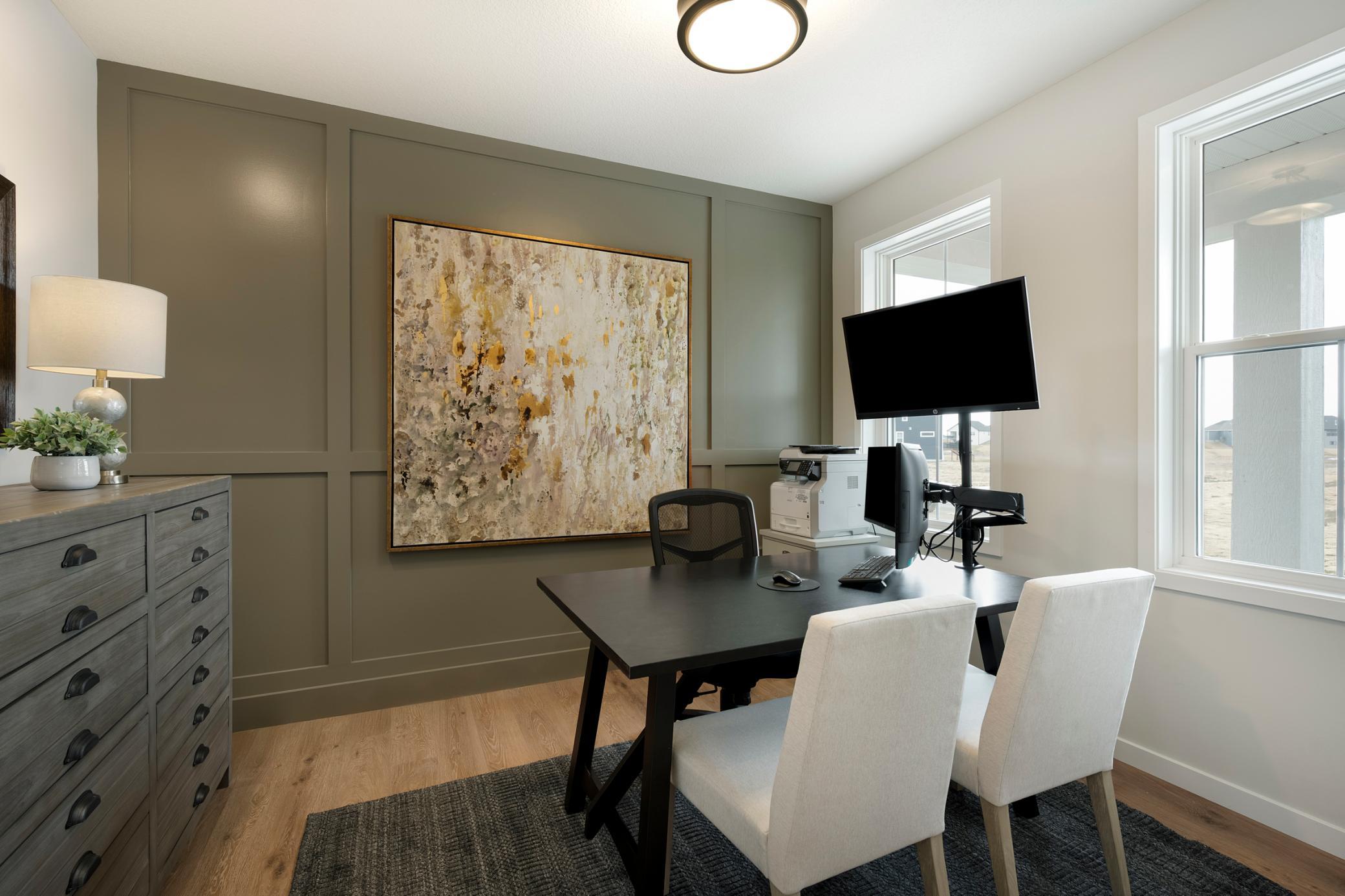 Photos of a previously build Model Home.