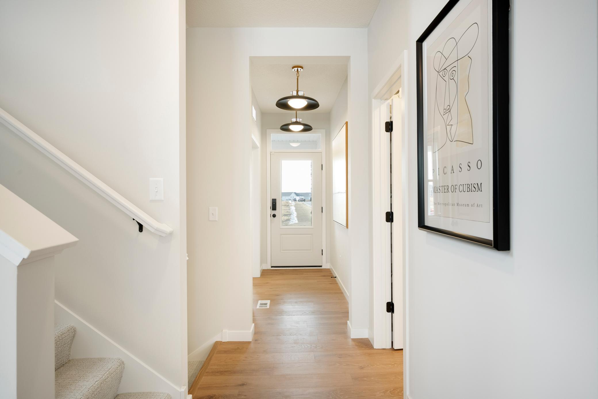 Photos of a previously build Model Home.