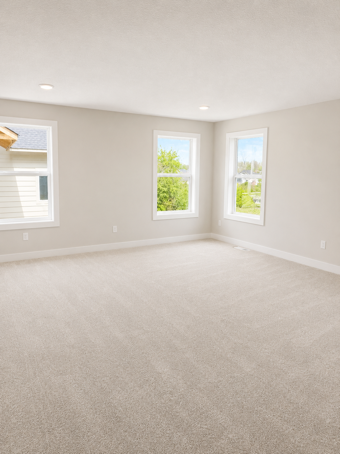 Upper level loft area