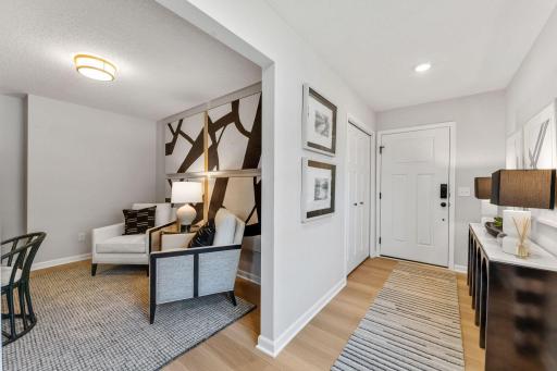 Near the front entry of the home is a bonus/flex space, which can be used as an office, den, playroom, craft room, etc! The use of the space could also evolve over time as your family's needs and lifestyle changes.