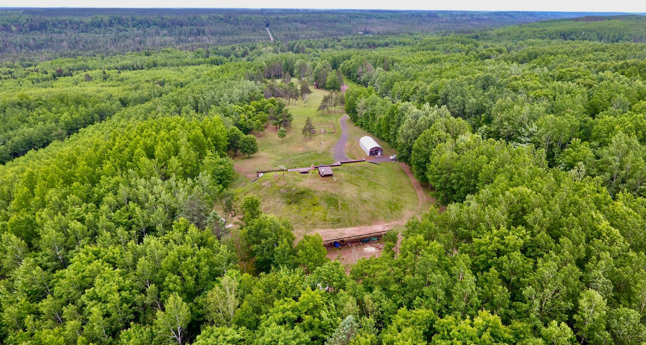 The property is surrounded by the Brule State Forest for endless peace and quiet!