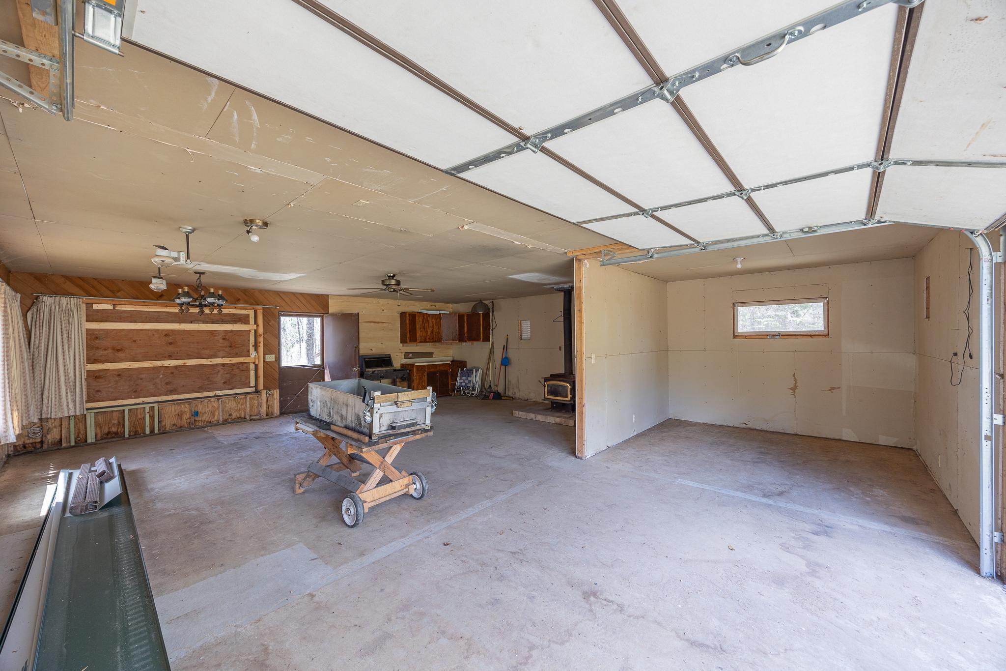 Additional views of garage