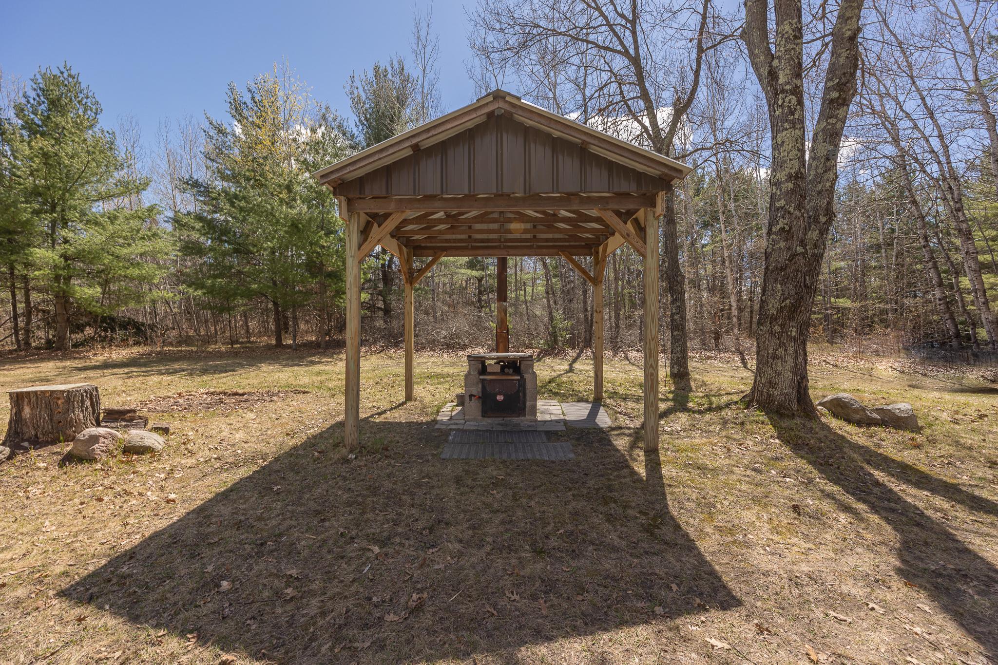 Maple syrup pavilion