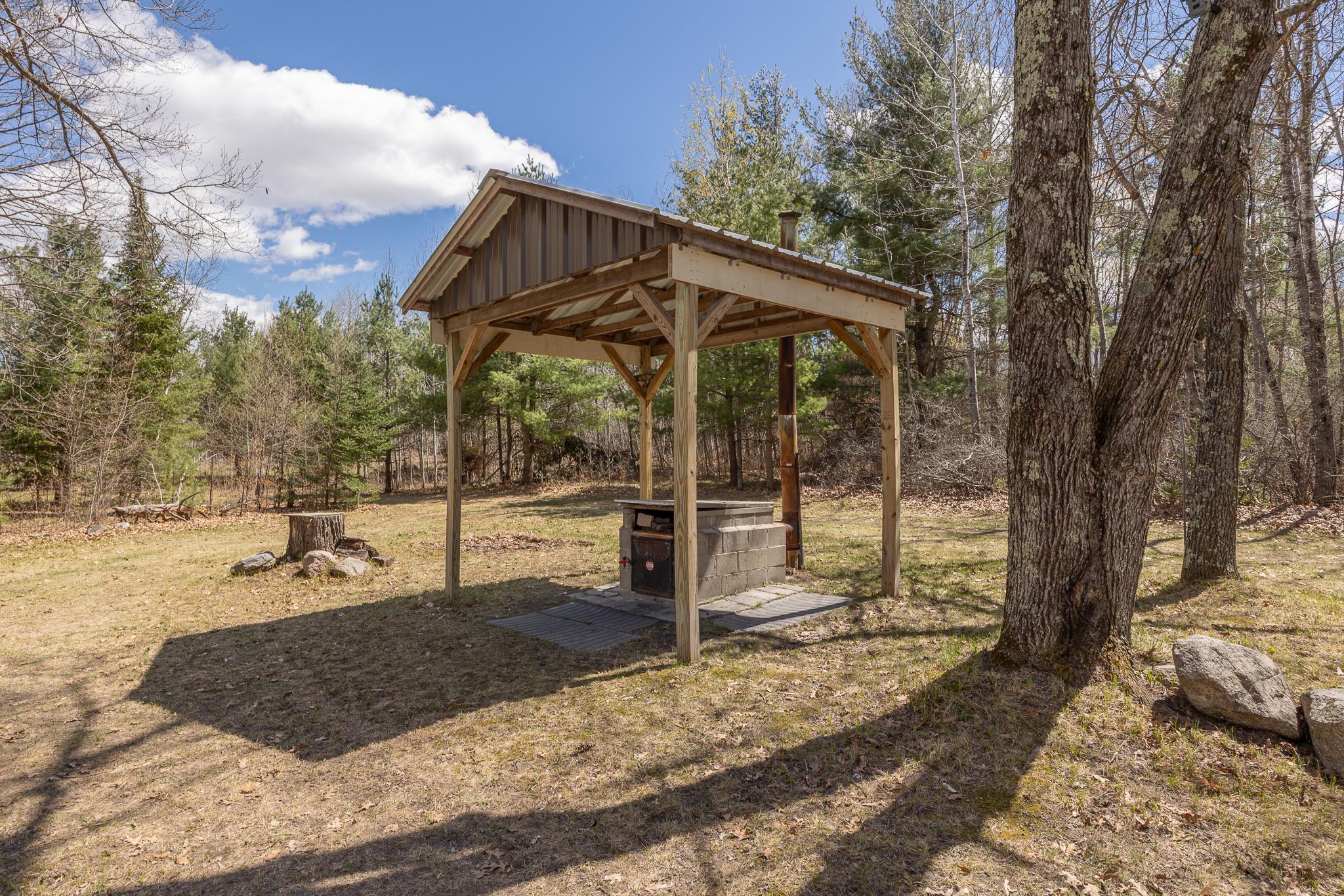 Maple syrup pavilion