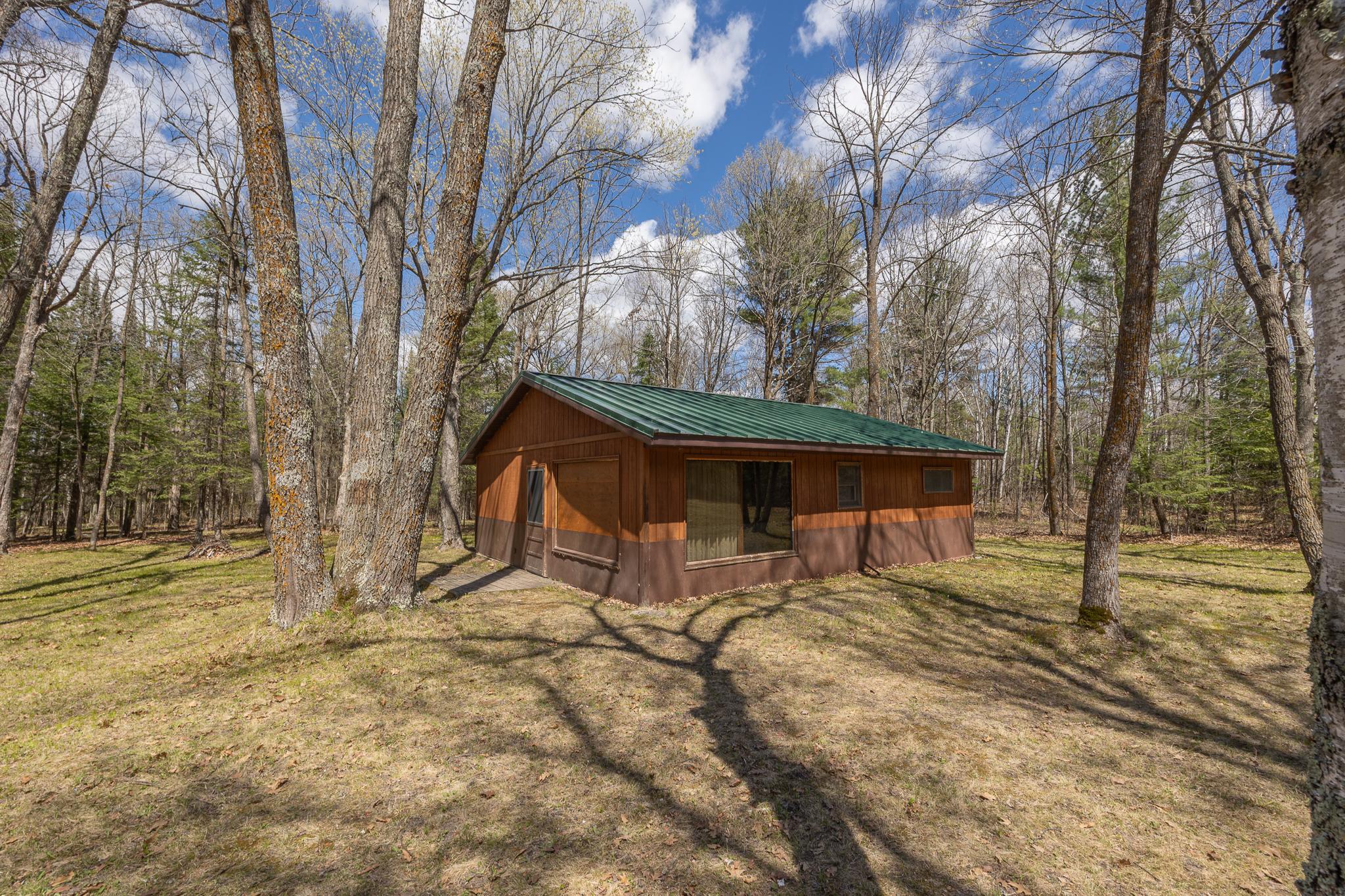 Large garage that was once used as a cabin could be converted back to living space