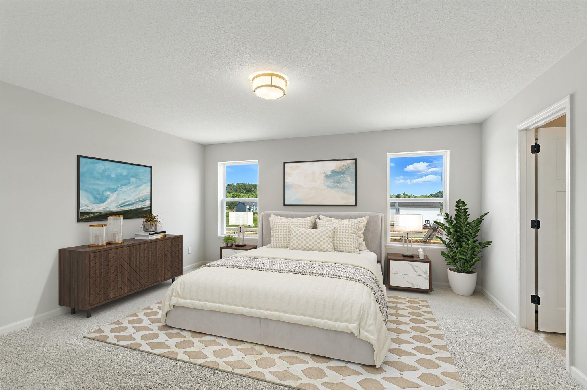 Owner's Suite - Pictures from previously build plan to showcase space. See agent for specific selections.