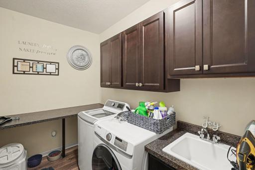 Main level laundry-note there is a second set in lower level!