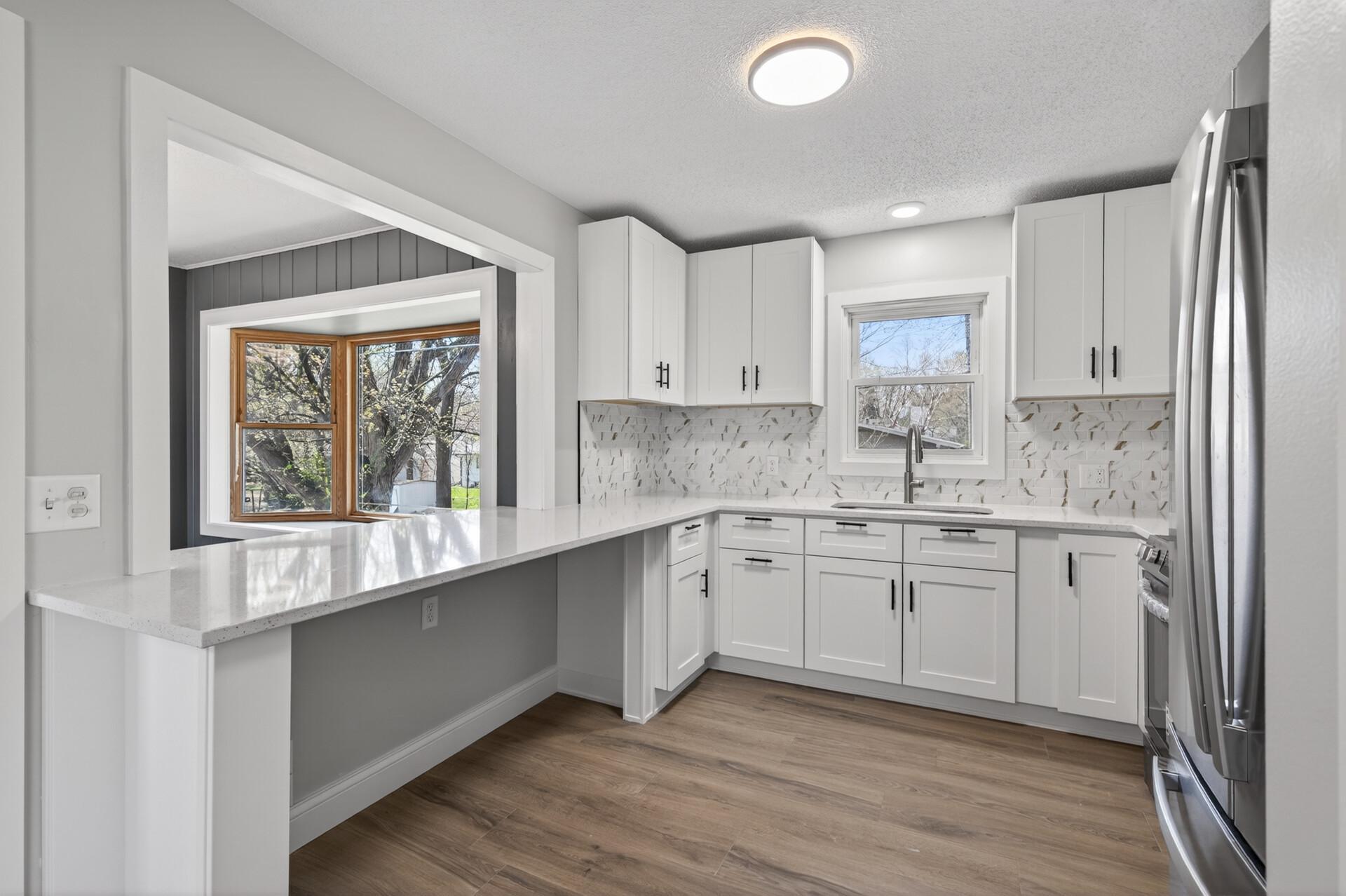 Fully remodeled kitchen