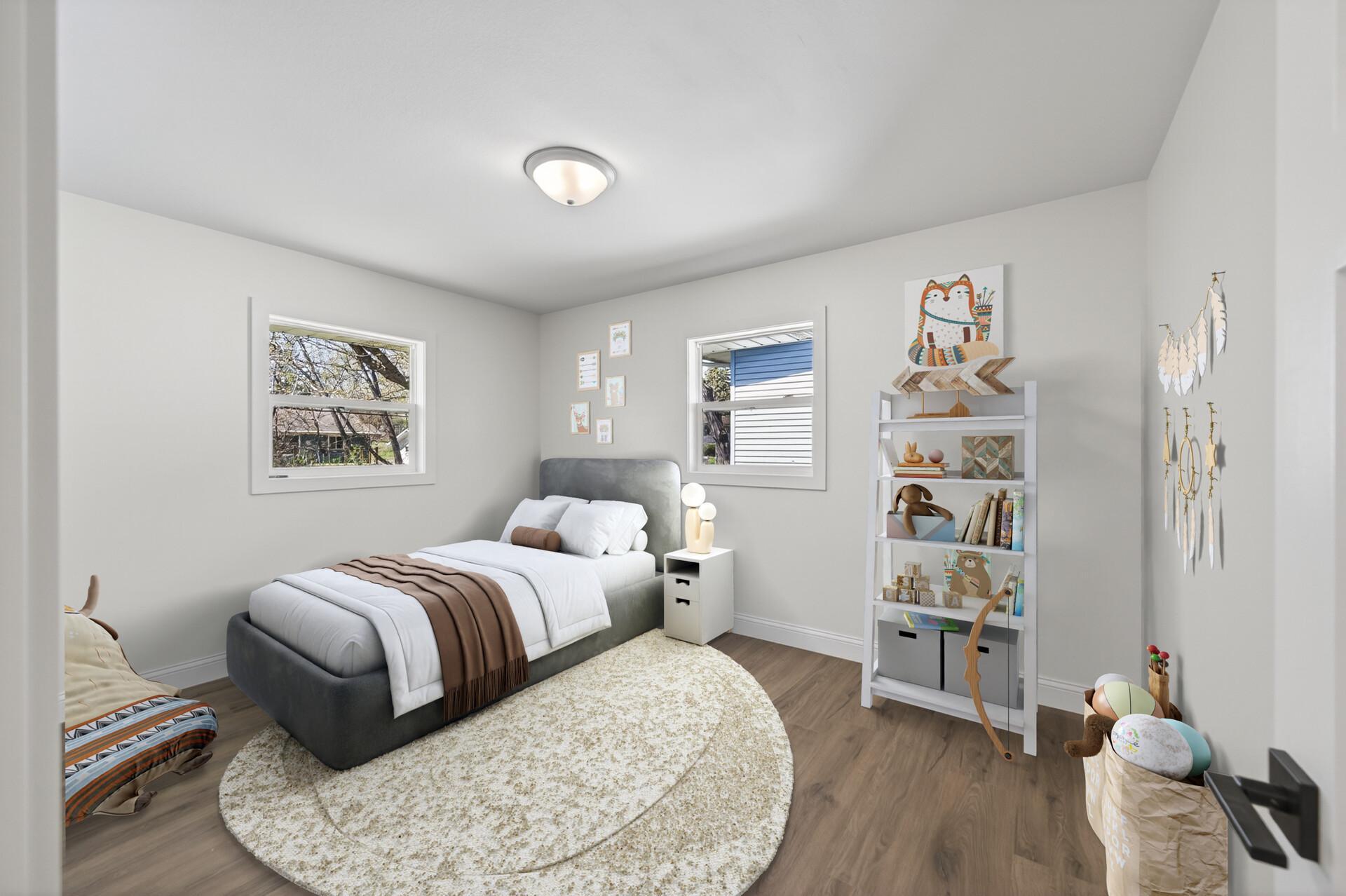 Bedroom 3 - virtually staged