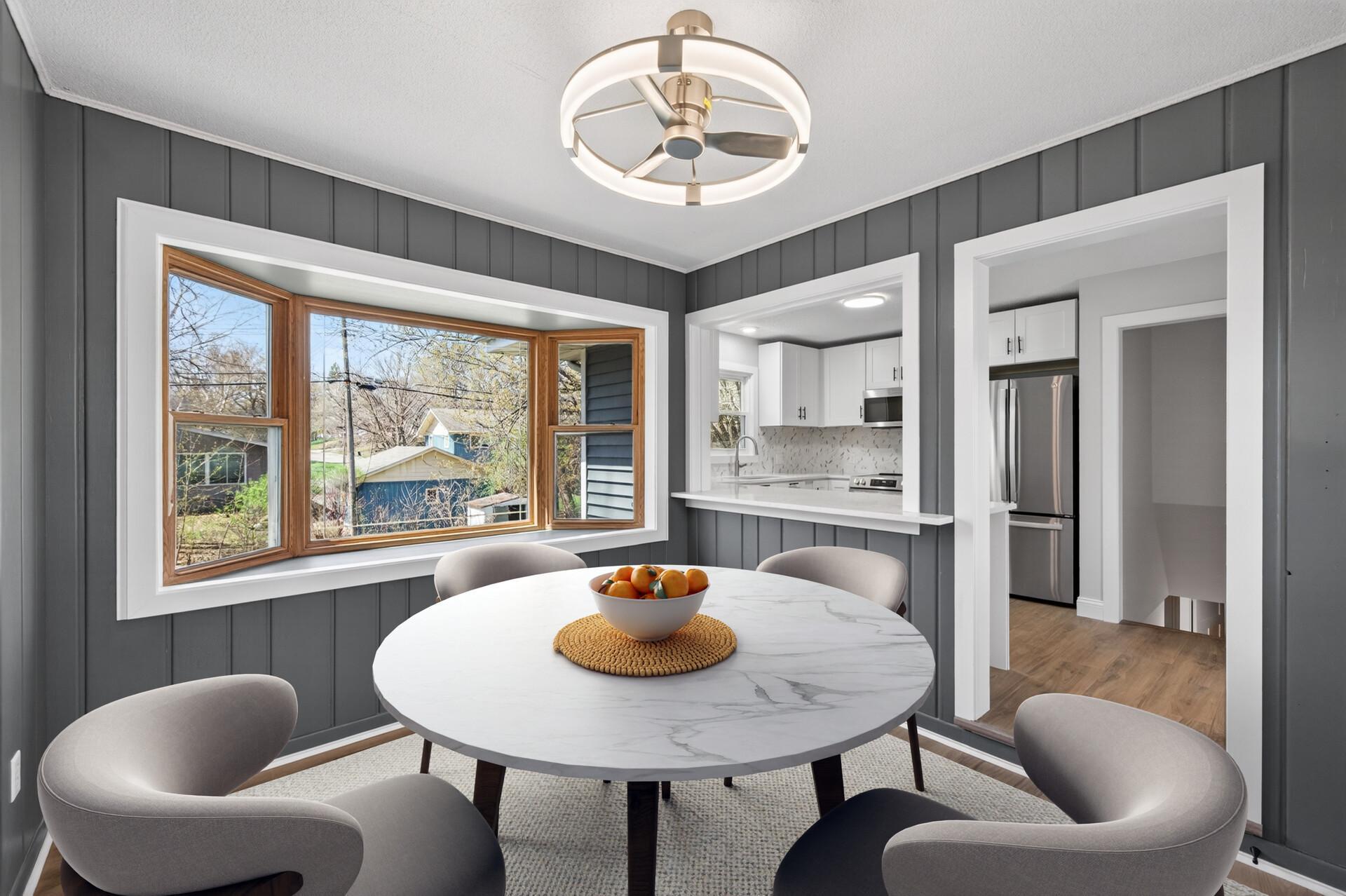 Dining room - Virtually staged
