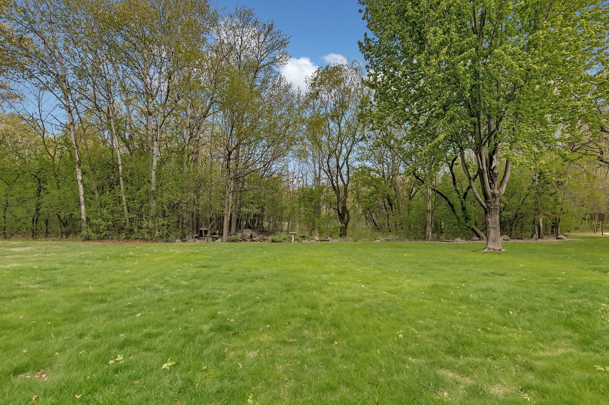 View looking at quarry park from deck